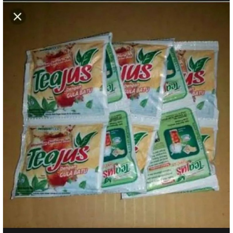 

TEAJUS MINUMAN SERBUK 1 RENCENG ISI 10 SASET