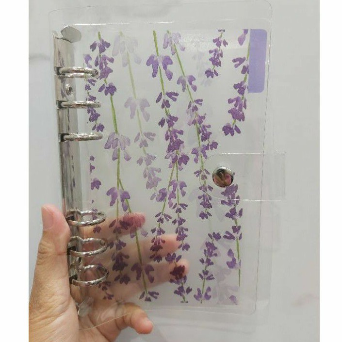 Binder Transparan A6 Murah 6 Ring