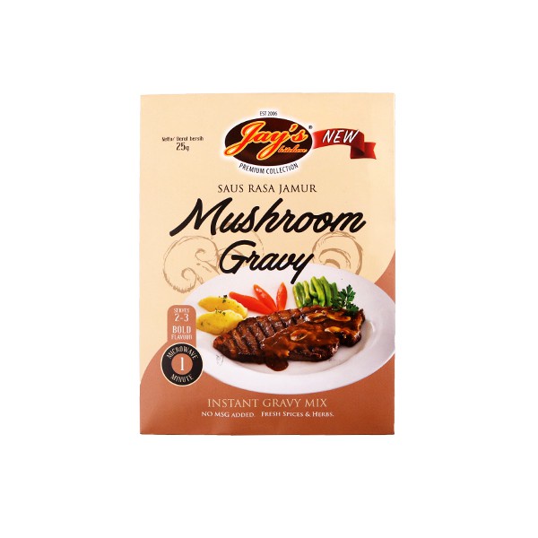 

Jays Mushroom Gravy 25 gr