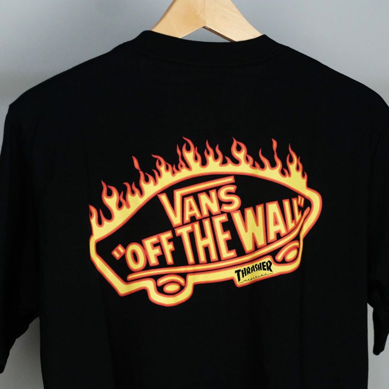 Original 100% Vans X Thrasher Tshirt Black