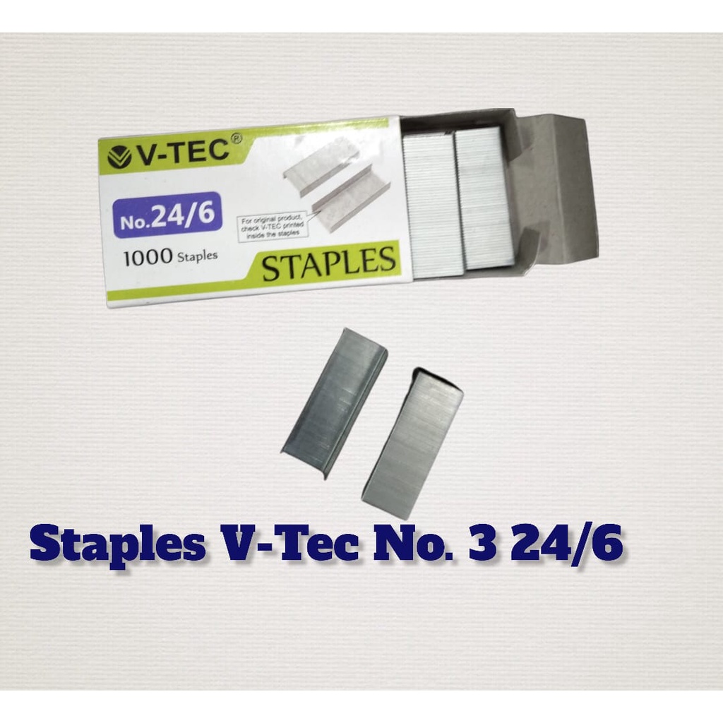 

STAPLES V-TEC NO.3 24/6