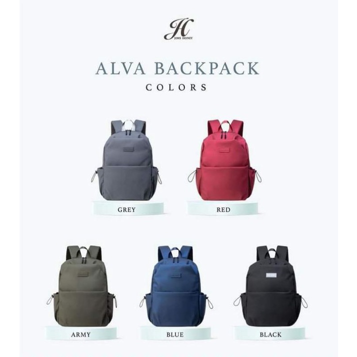 ALVA BACKPACK ORI JIMSHONEY TAS RANSEL WANITA/PRIA