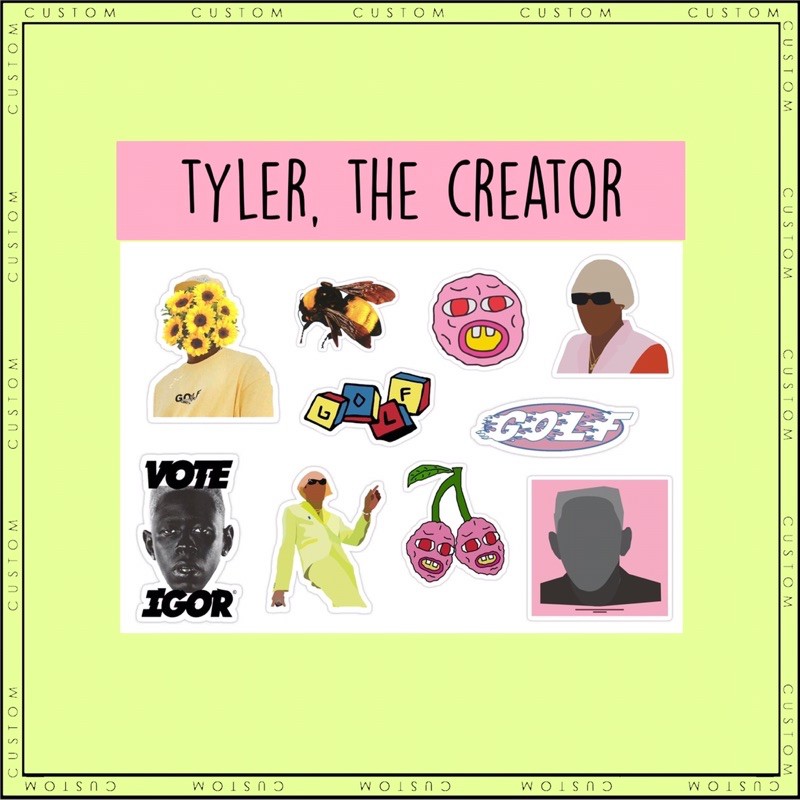 Tyler The Creator Flower Boy Igor Band Music Cover Hip Hop Rapper