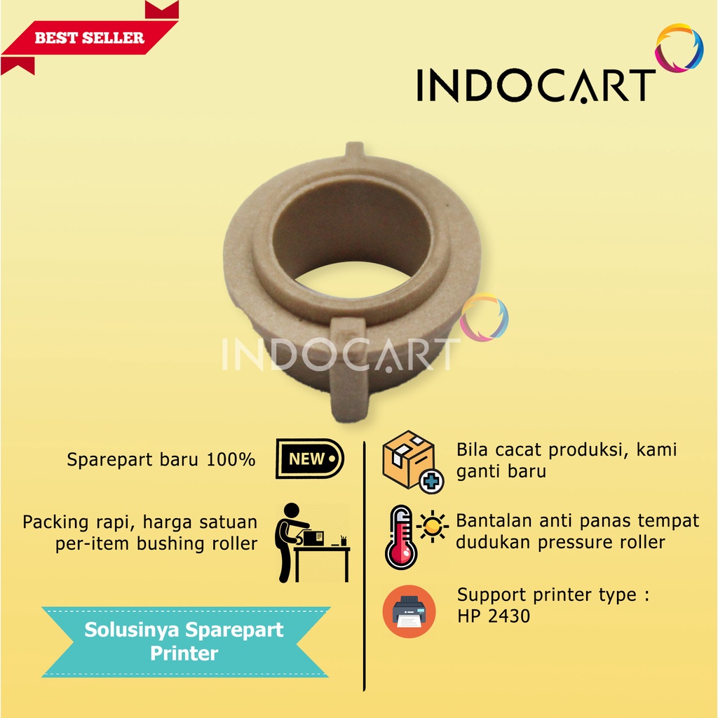 Bushing-Pressure Roller-HP 2430-Right-NEW VERSION RC1-3609