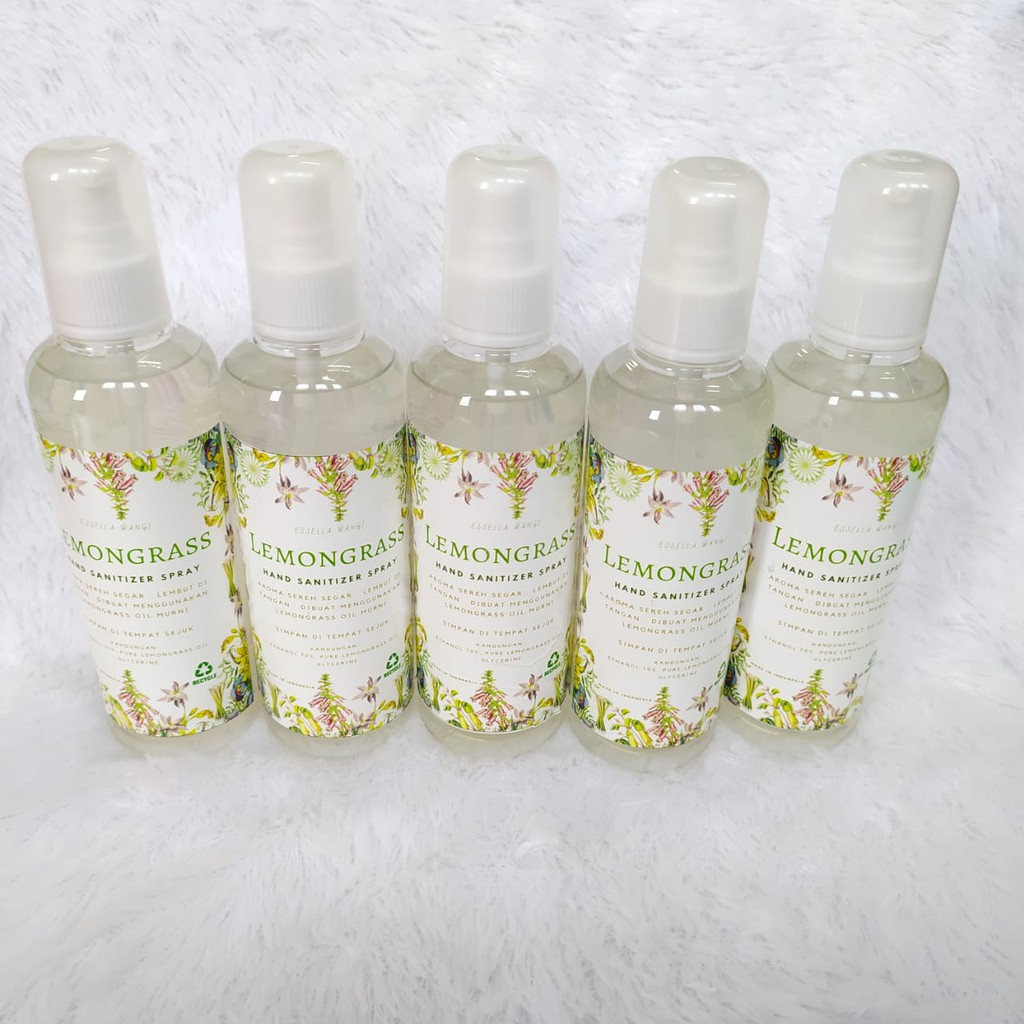 Hand Sanitizer Spray Essella Wangi Lemongrass 250ml