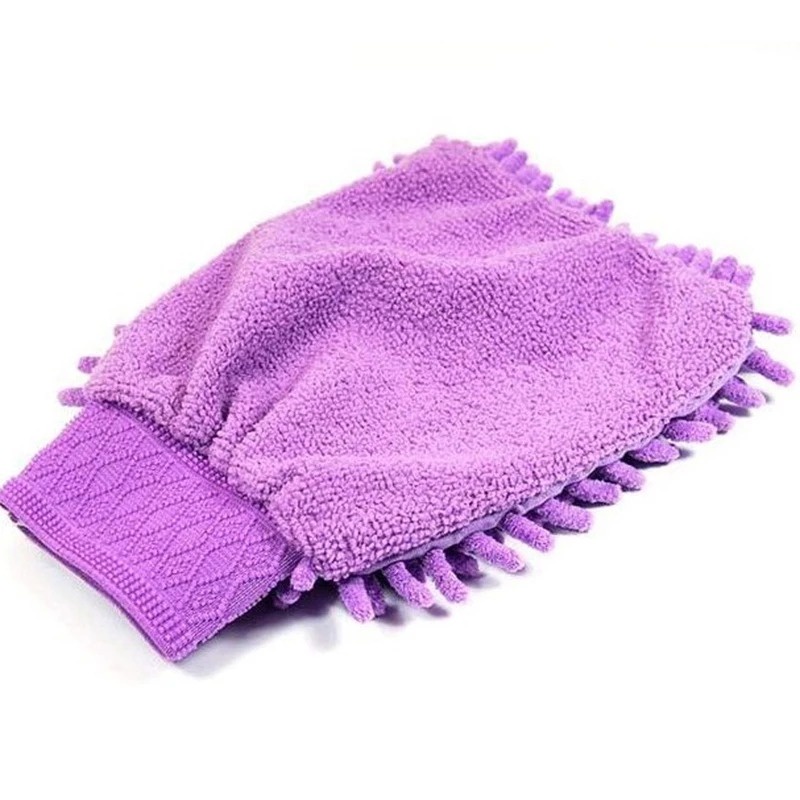 Sarung Tangan Cuci Mobil Kain Lap Microfiber Car Wash Detailing Gloves