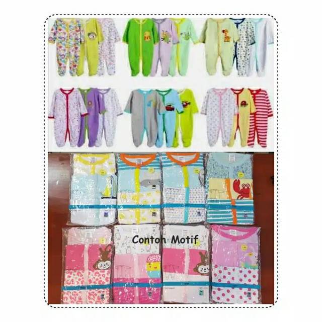 Sleepsuit 3in1 / sleepsuit baby 3in1 / sleepsuit tutup kaki