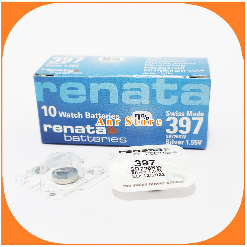 BATERAI RENATA 397 SR726SW RENATA 726 ORIGINAL BATERAI JAM TANGAN