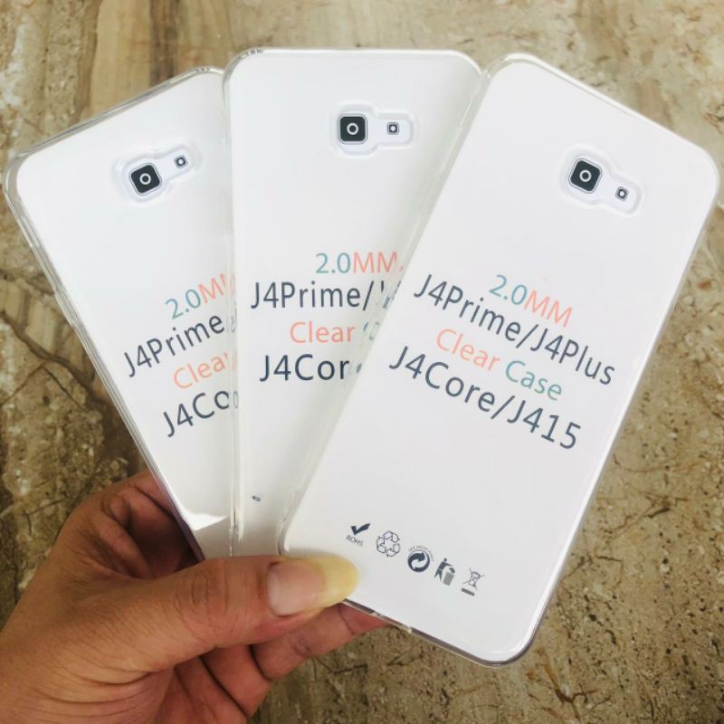 Silikon Jelly Soft Case Bening Samsung Galaxy J4 Prime J4 Plus J4 Core J415