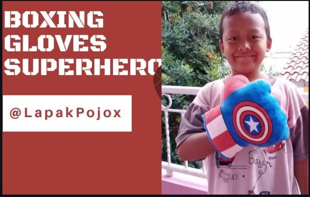 Boxing gloves superhero sarung tangan tinju (Hanya Kanan)