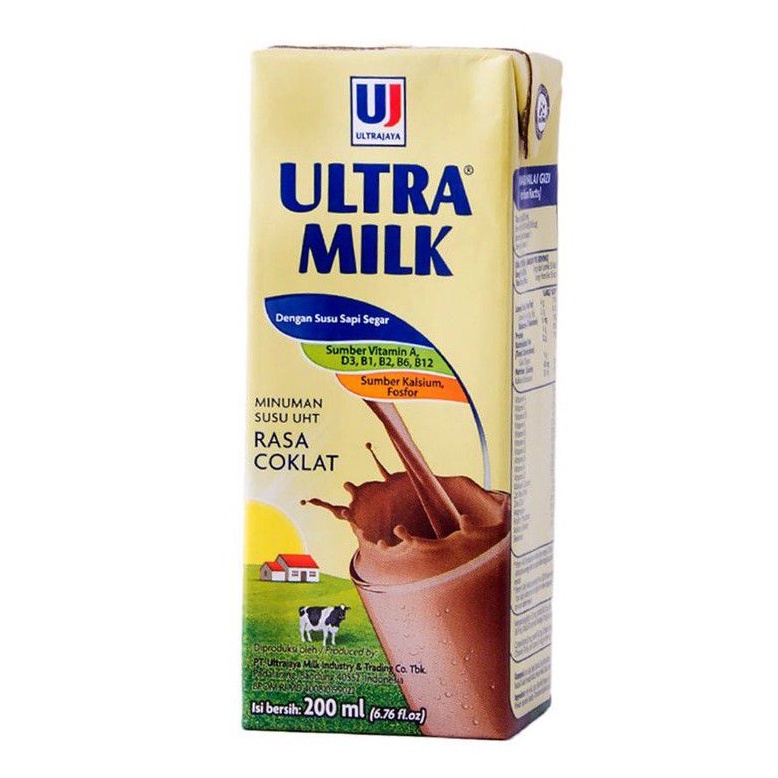 

ULTRA MILK COKELAT 200 ML