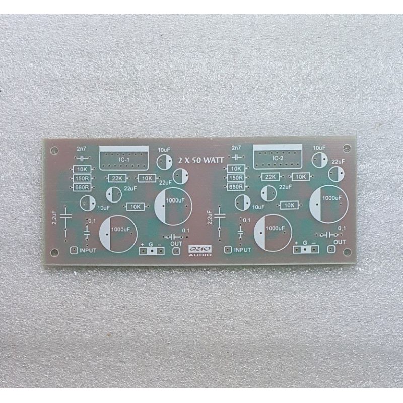 PCB Power TDA7294 2X50W 2 IC 100W Stereo