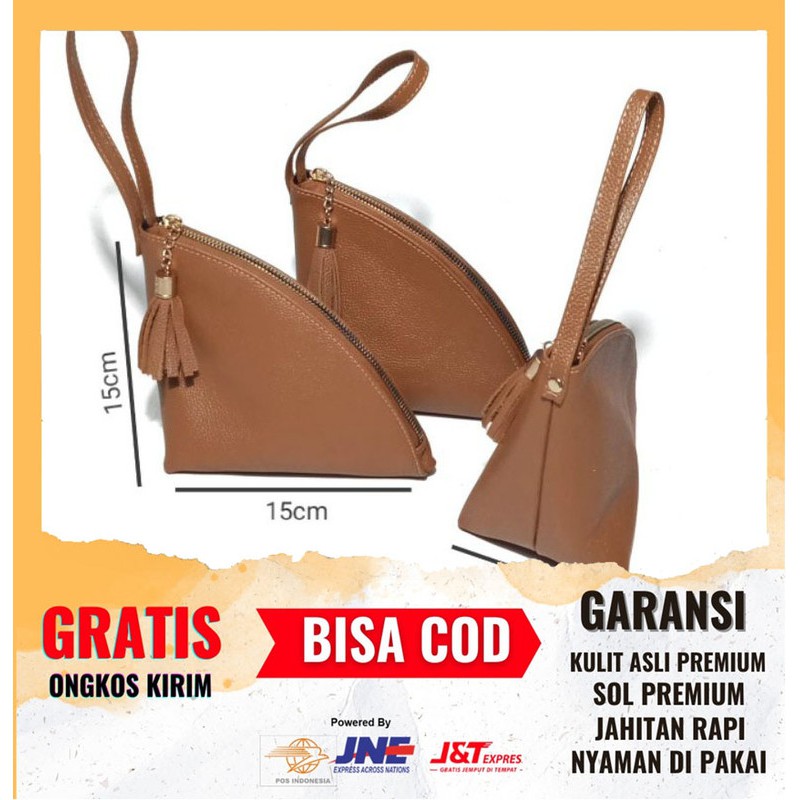 Dompet Kulit Wanita Asli | Dompet Papirut Wanita Sukaregang Original Papirut SK-1294