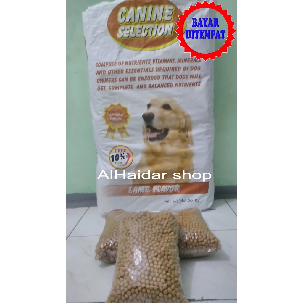 makanan anjing murah bolt