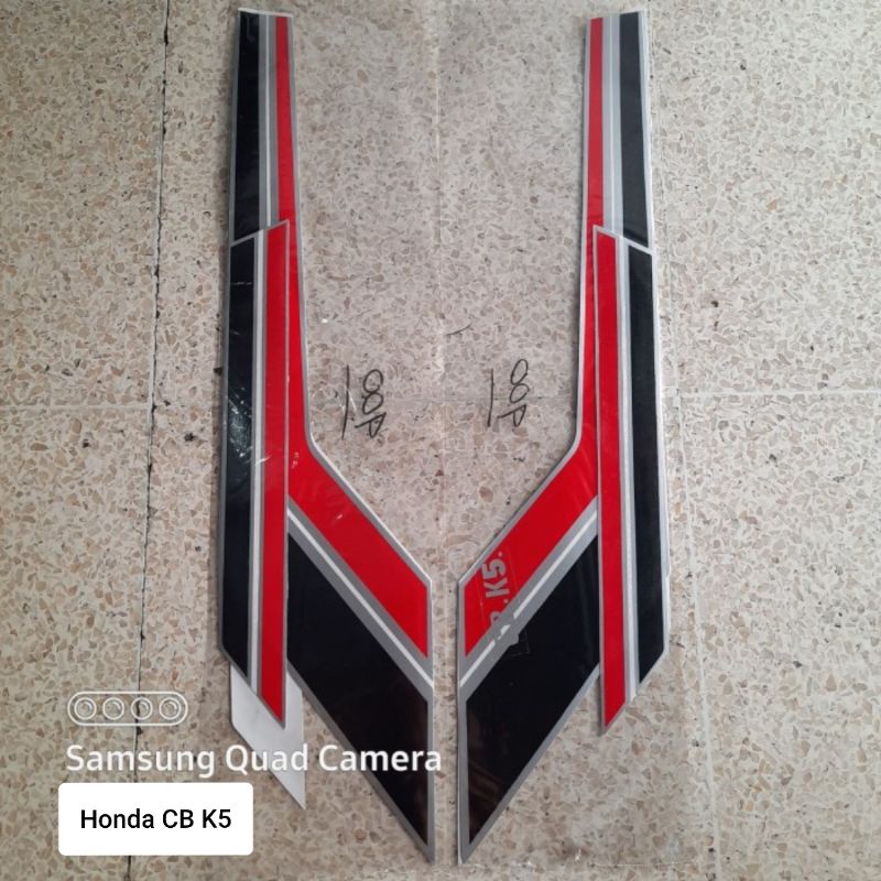 (siap kirim) striping sticker motor honda CB k5 - Cb k5