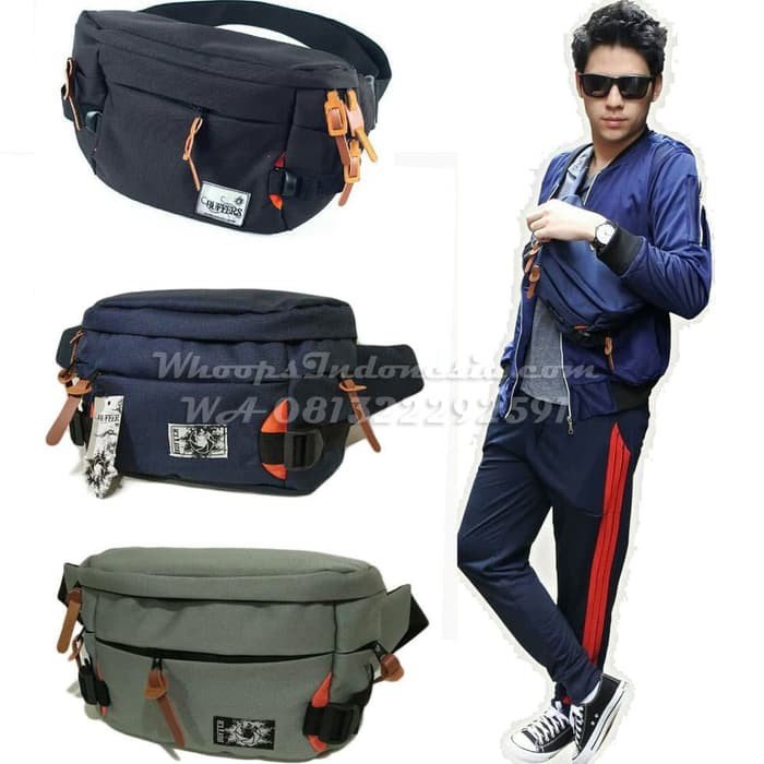 Terlaris Rei Tas Kecil Selempang Pinggang Stronghold 03 Ukuran 6  YS258  Pinggang Sling Hip Pack San
