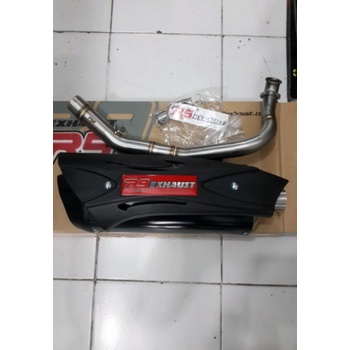 Jual knalpot R9 PCX 150 lokal misana knalpot recing PCX lokal 150 R9 Limited