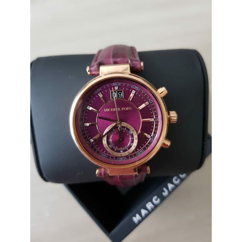 Michael Kors Sawyer Ladies Watch MK2580 - Plum