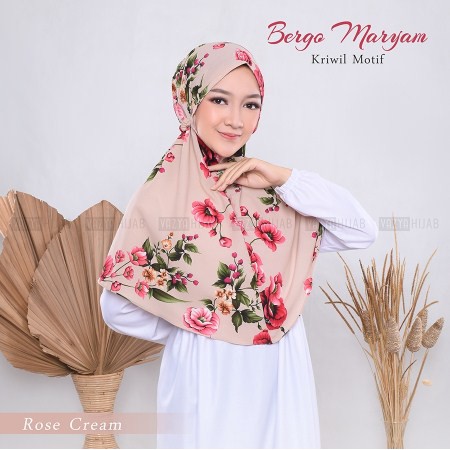 Bergo Maryam Kriwil Motif