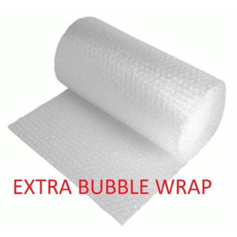 

EXTRA BUBBLE WRAP / TAMBAHAN BUBBLE WRAP