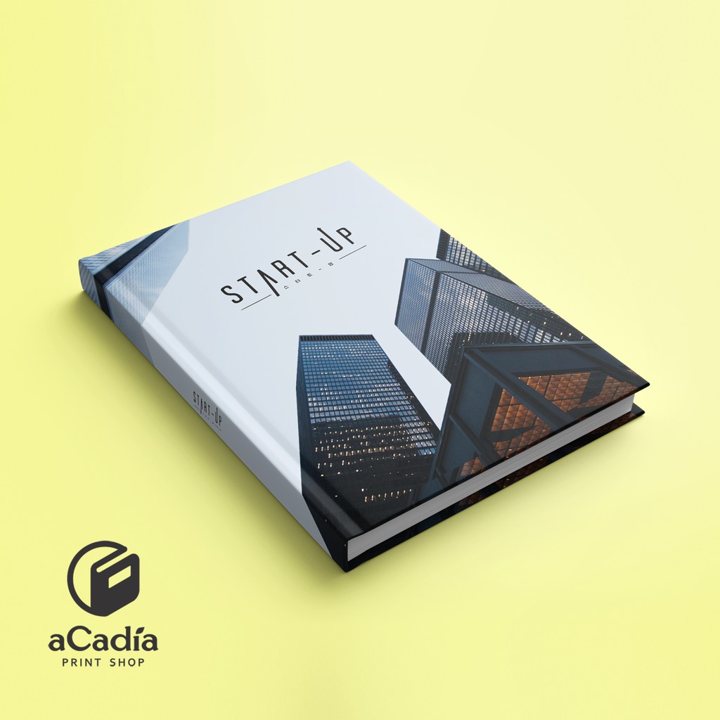 

Notebook Custom A5 Start up Korea books buku Catatan buku Agenda Custom