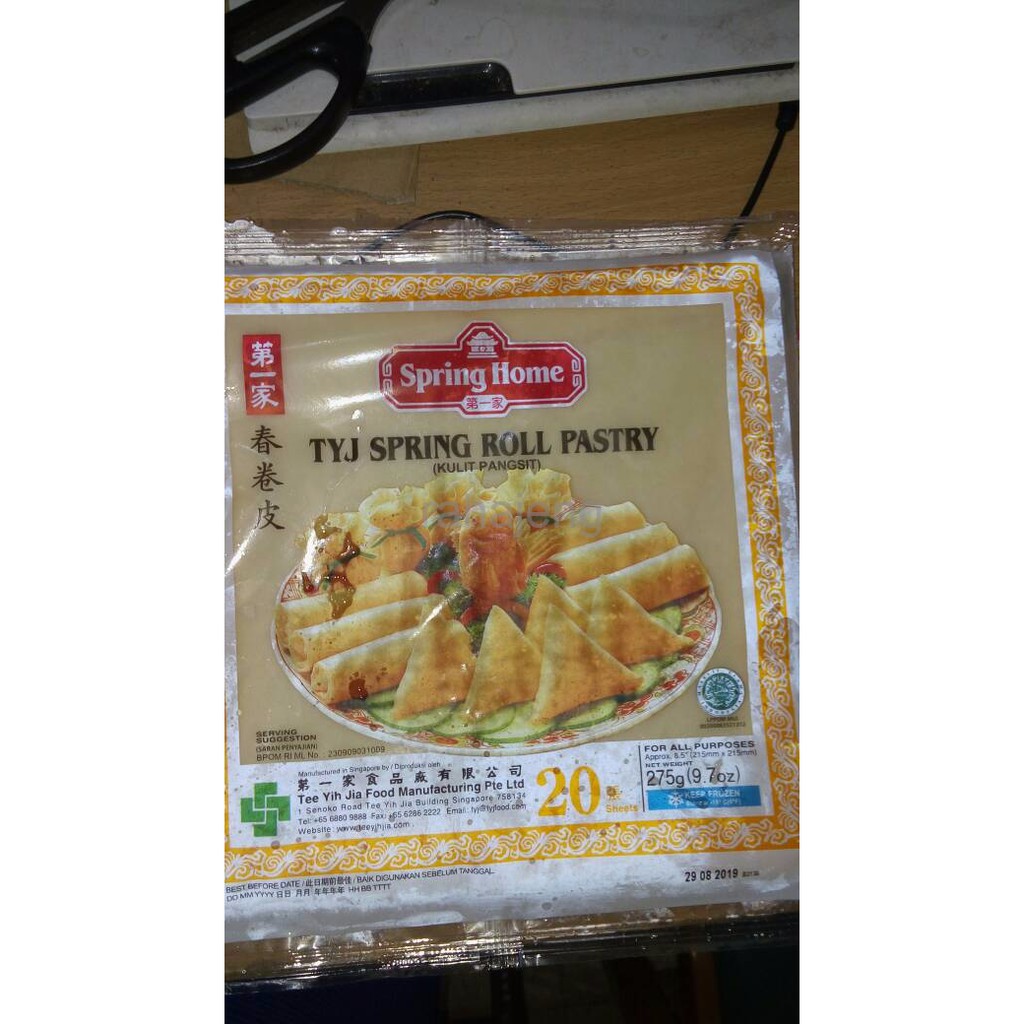 

KULIT LUMPIA SPRING HOME 21,5cm