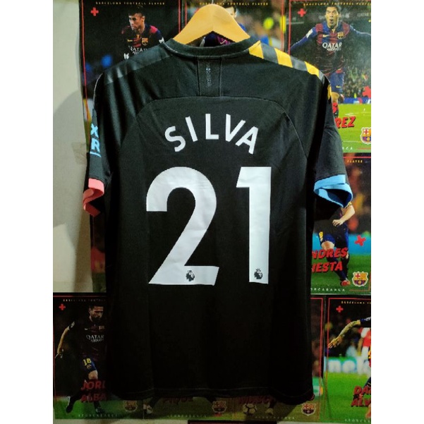 JERSEY MANCHESTER CITY AWAY 2019/2020 + NAMESET