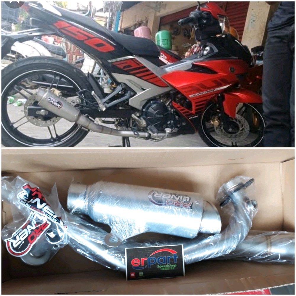 knalpot proliner mx king y15zr original Murah bac 8953