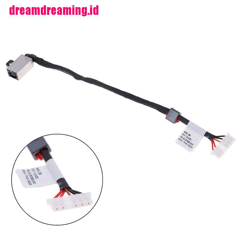 1pc Kabel power jack DC Untuk dell Inspiron 5551 5555 5558