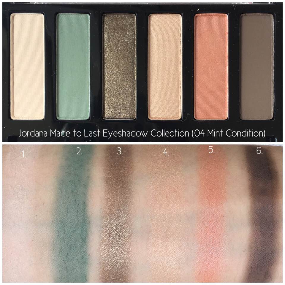 JORDANA MADE TO LAST POWDER EYESHADOW PALETTE