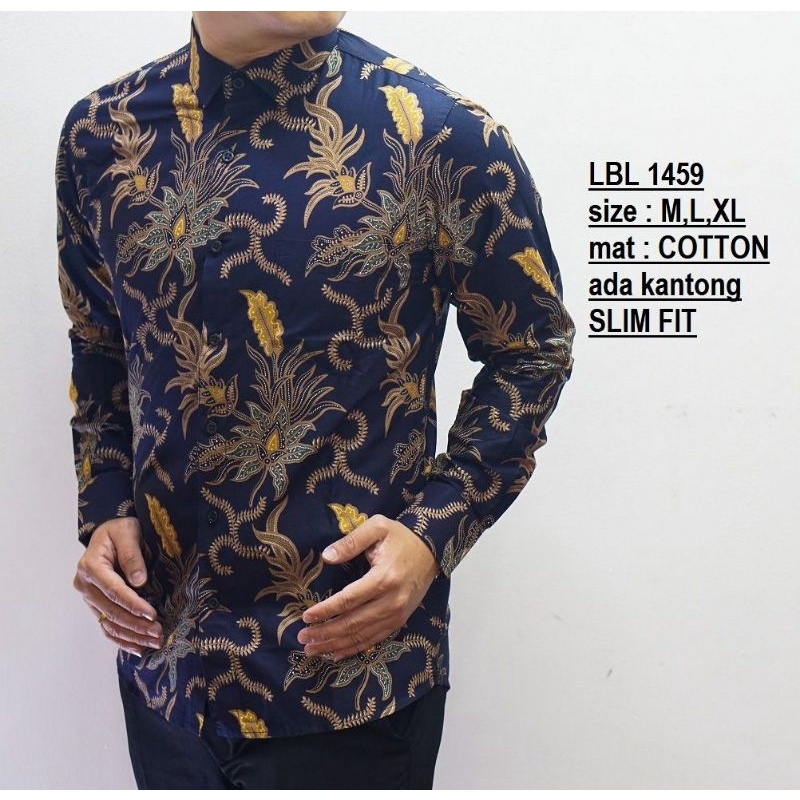 BATIK PRIA//BATIK ISTIMEWA//BATIK MODERN//BATIK COWOK//BATIK PREMIUM//KODE BATIK:LBL 615