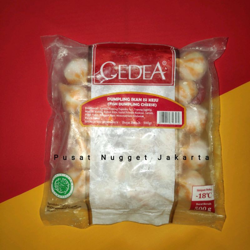 Fish dumpling cheese 250 & 500 gr CEDEA