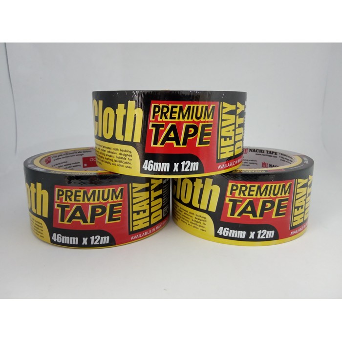 

Lakban Hitam Premium Tape NACHI