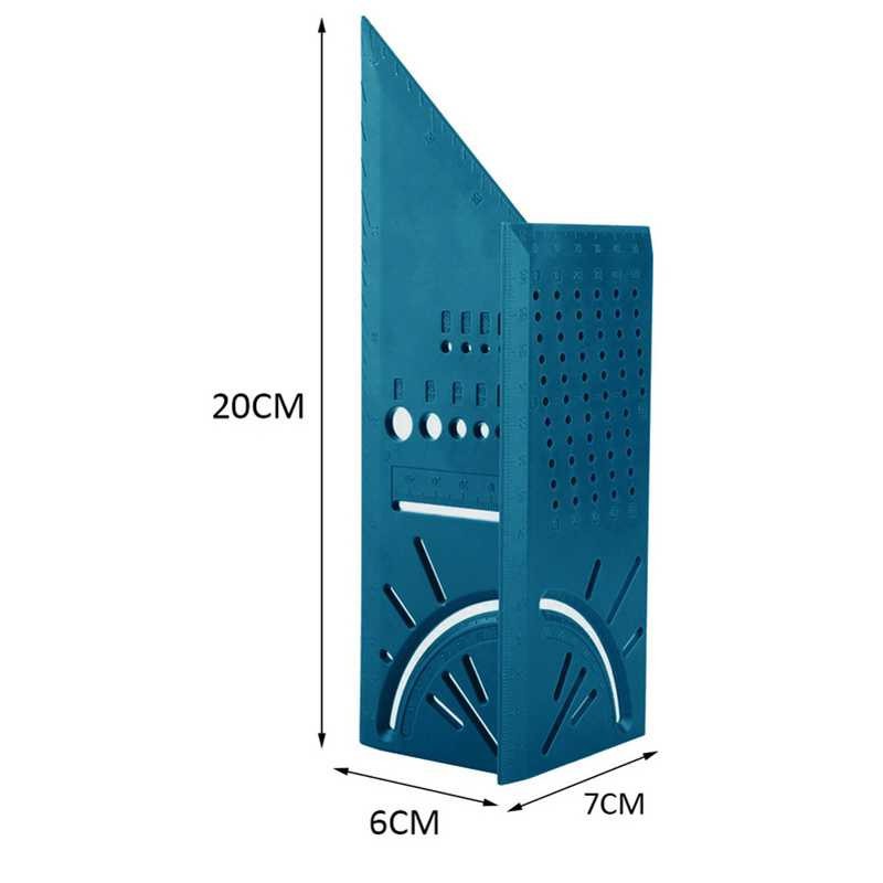 Penggaris Mistar Mark Line 3D Measuring Ruler Gauge Multifungsi