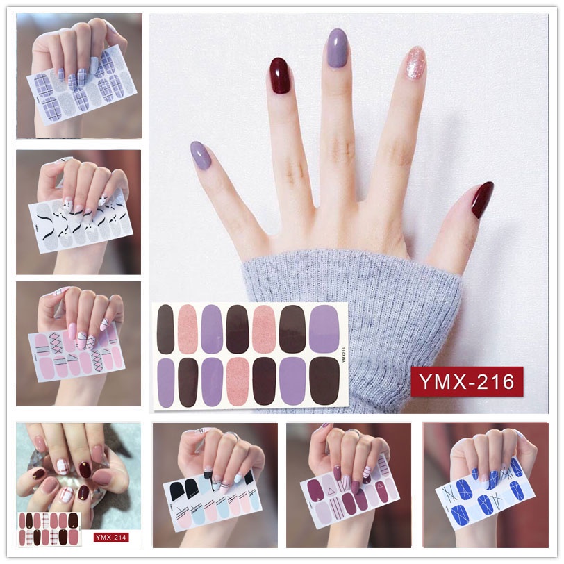 Stiker Kuku Full Cover Untuk Dekorasi Nail Art