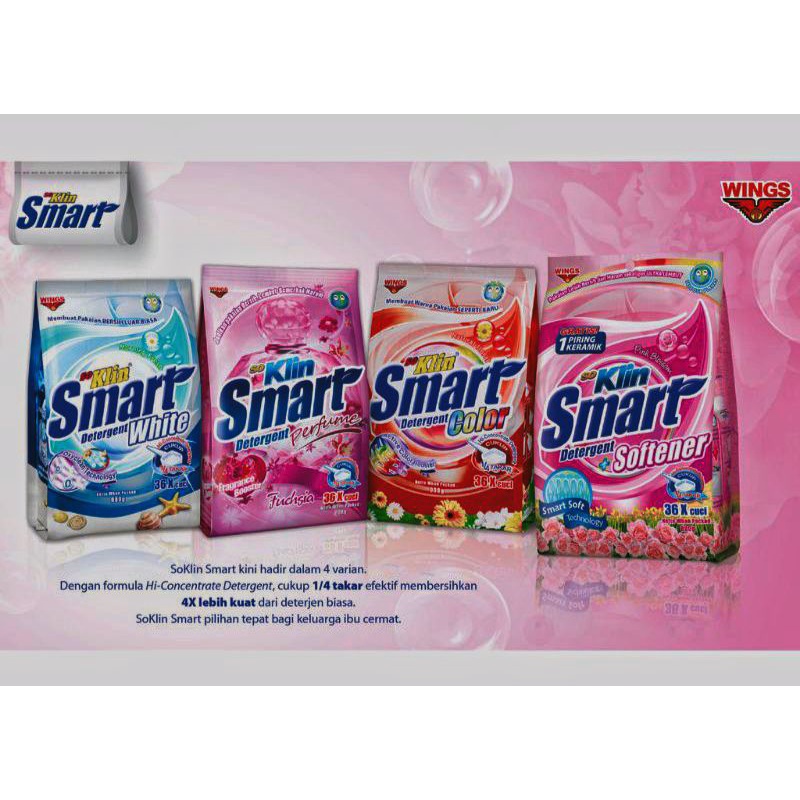 Soklin Smart Softener Deterjen soklin smart