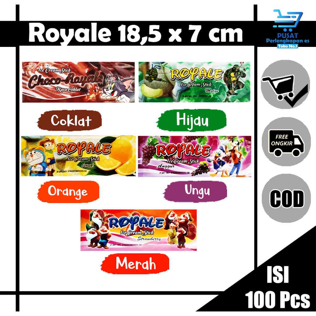 

kemasan es Royale - kemasan es mambo yang menarik - kemasan es krim - BISA COD