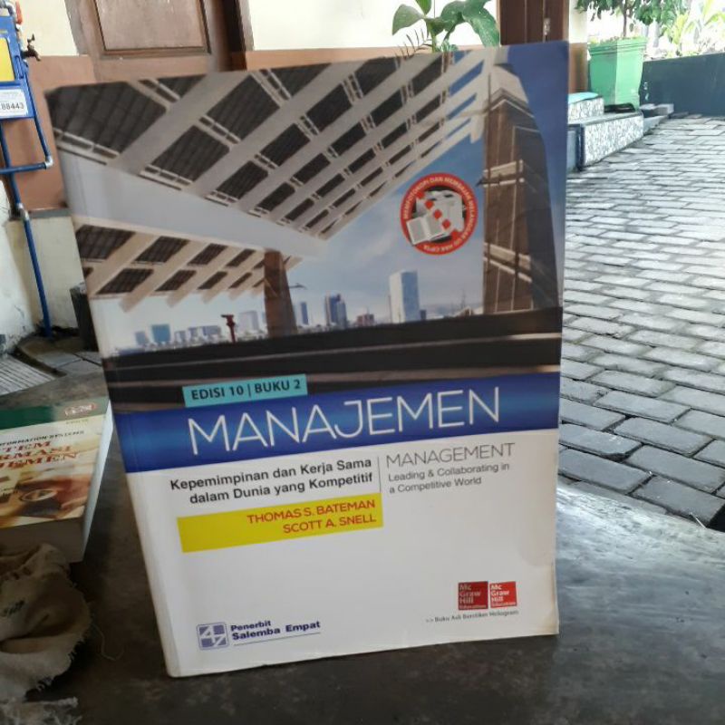 

BUKU ORIGINAL MANAJEMEN 2 THOMAS S.BATEMAN