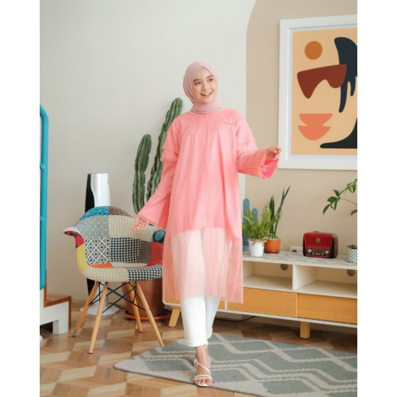 Koleksi Atasan Tunik Wanita Madana Be Silk Maxmara Murah Terbaru