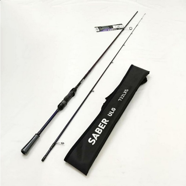 Joran Daiwa Saber ULG 722LXS | Solid Tip | Spinning | Sambung 2