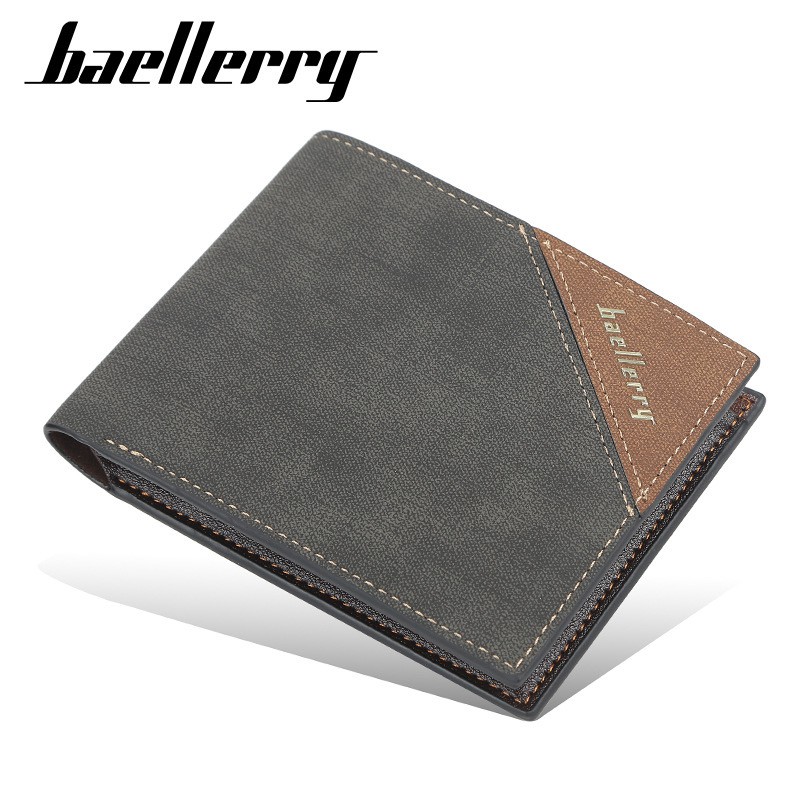 BAELLERRY DR055 Dompet Pria Bahan Kulit PU Leather Premium WATCHKITE WKOS