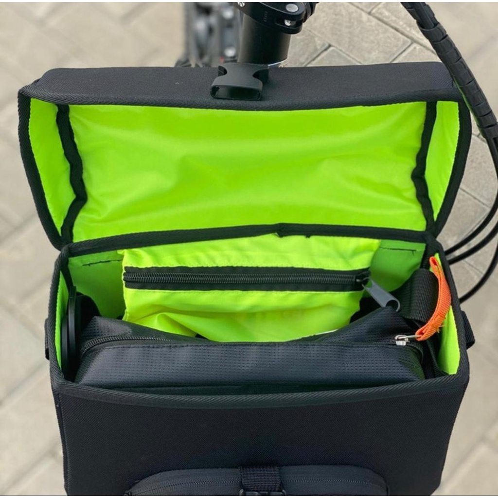 Tas Sepeda depan Front Block FrontBlock Livi FBX Element bisa di bawa selempang-6