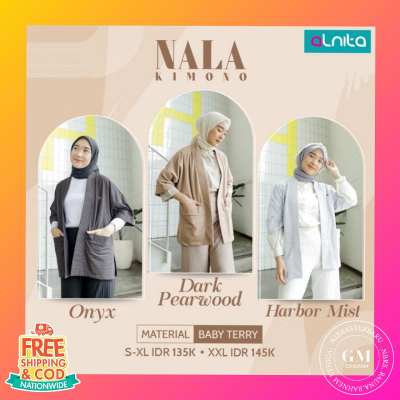 NALA OUTER BY ALNITA / OUTER TERBARU / OUTER WANITA TERBARU