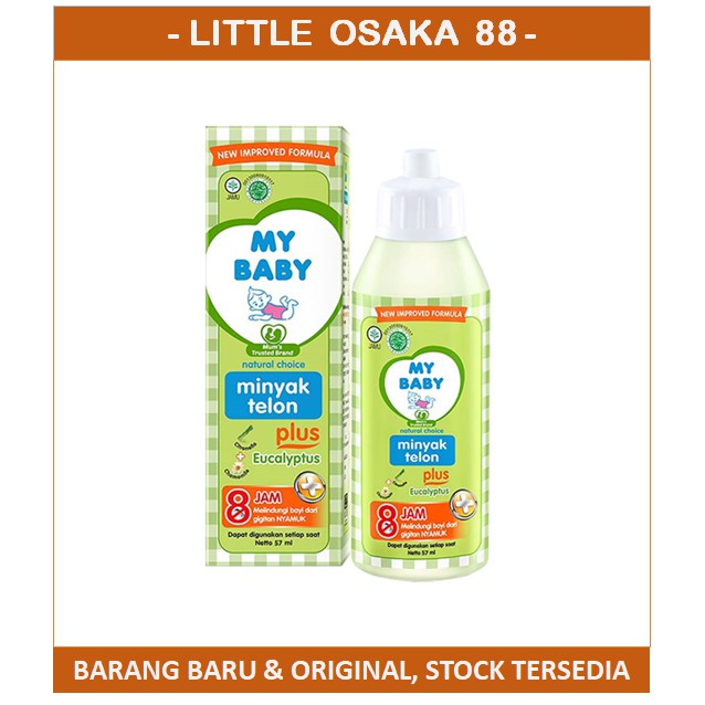 Minyak Telon My Baby Plus Eucalyptus 57 ml