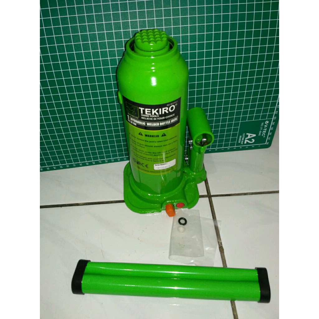 TEKIRO - DONGKRAK BOTOL 10 TON - DONGKRAK MOBIL HYDRAULIC - ORIGINAL