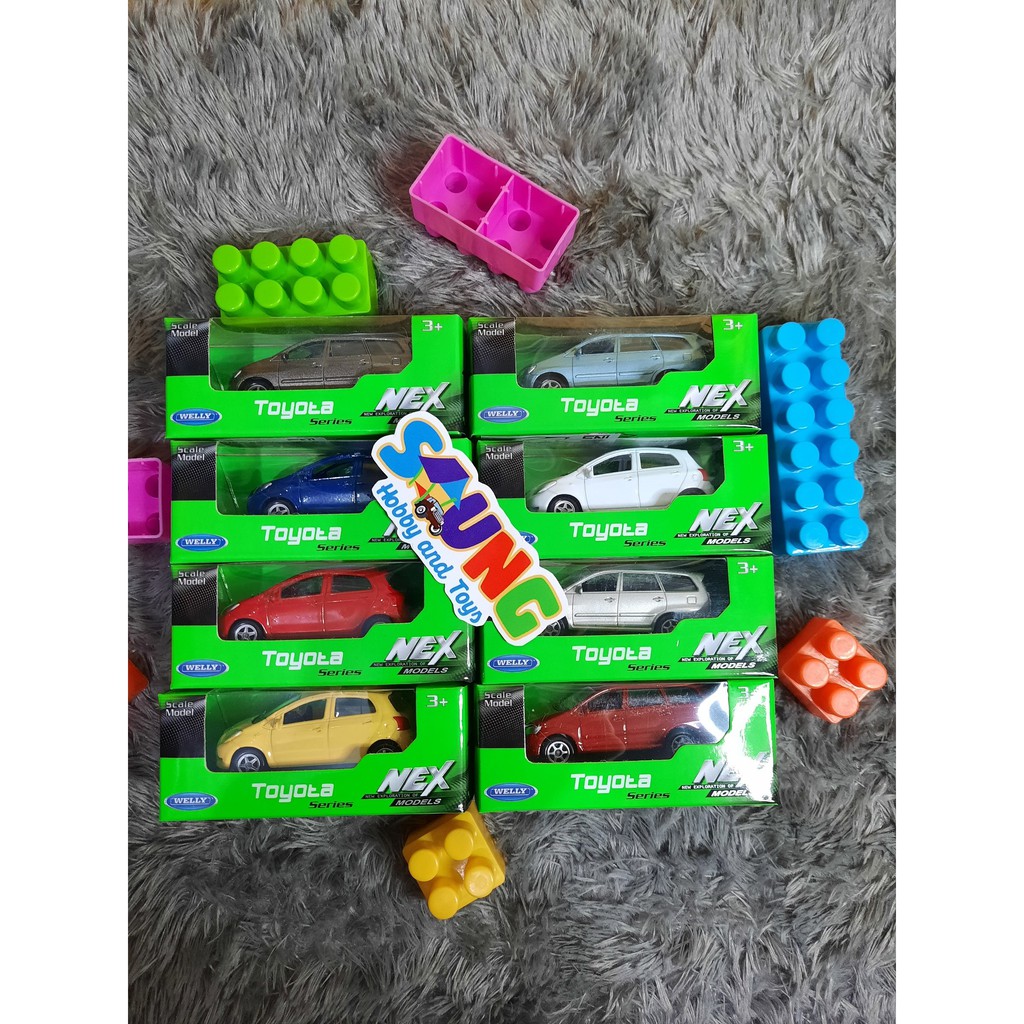 WELLY NEX MODEL TOYOTA INNOVA YARIS - DIECAST WELLY TOYOTA