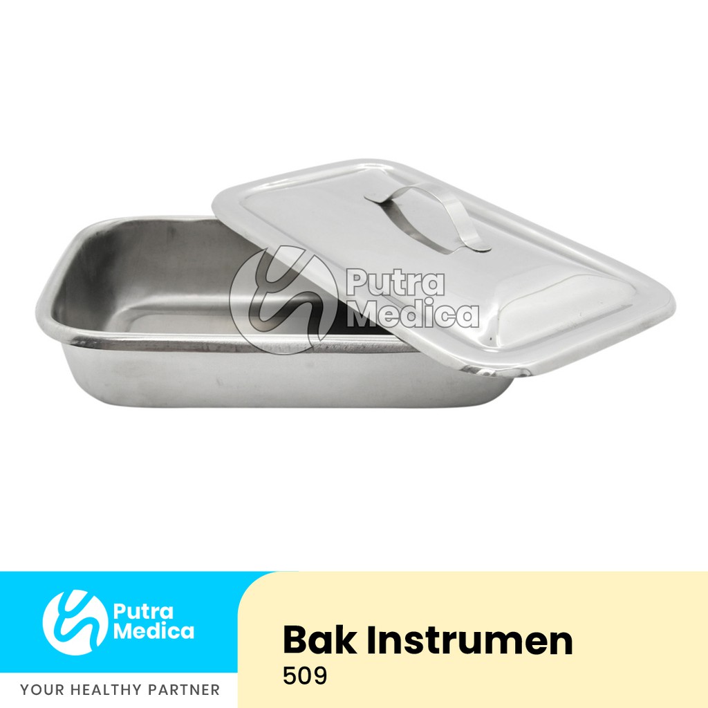 Bak Instrumen Medis 509 / Tempat Penyimpanan Peralatan Bedah Operasi / Instrument Medis