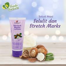 Konicare Stretch Marks Lotion dengan kandungan alami Shea Butter Extract & Avocado Seed Extract