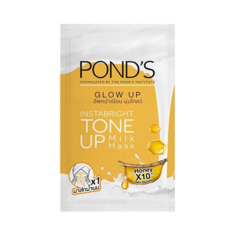 pond glow up tone up milk mask 25gr