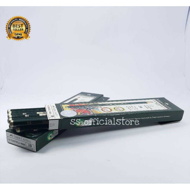 

Pensil 2B Faber Castel